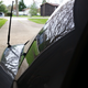 Opened the door for some natural light (I’m used to working after dark...). This is the passenger’s B-pillar. Not sure what the neighbor’s up to.